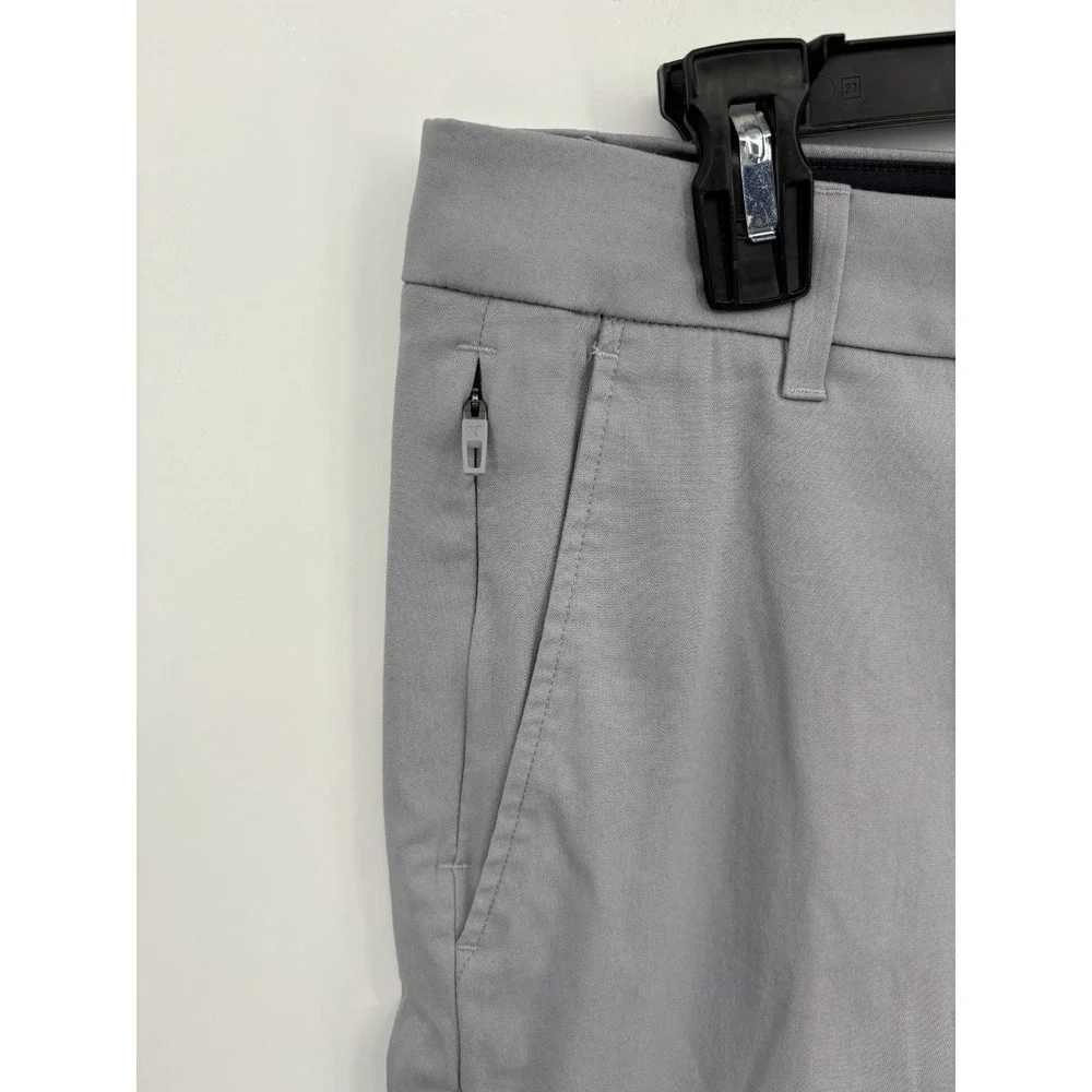 Bird Dogs Men's Boom For Your Boomstick Gray Performance Chino Pants, 32 x 28